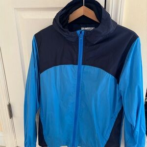 Teen Blue Raincoat - size 14